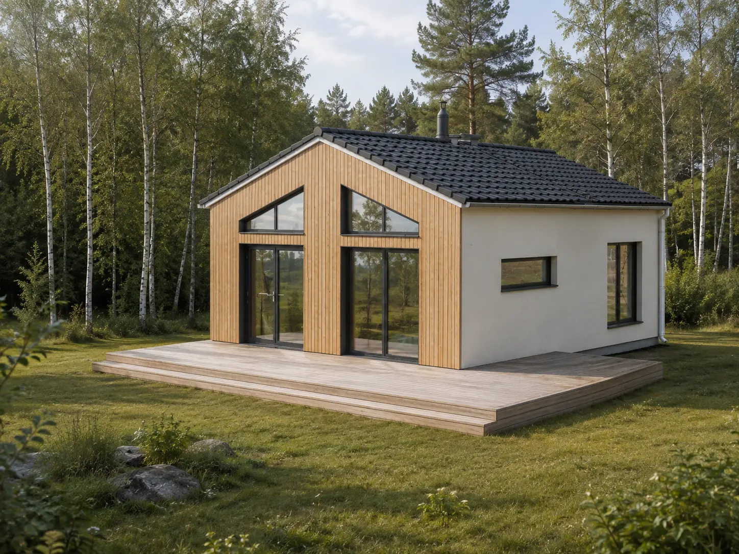 Väike puhkemaja – Arhitektuurne projekt
