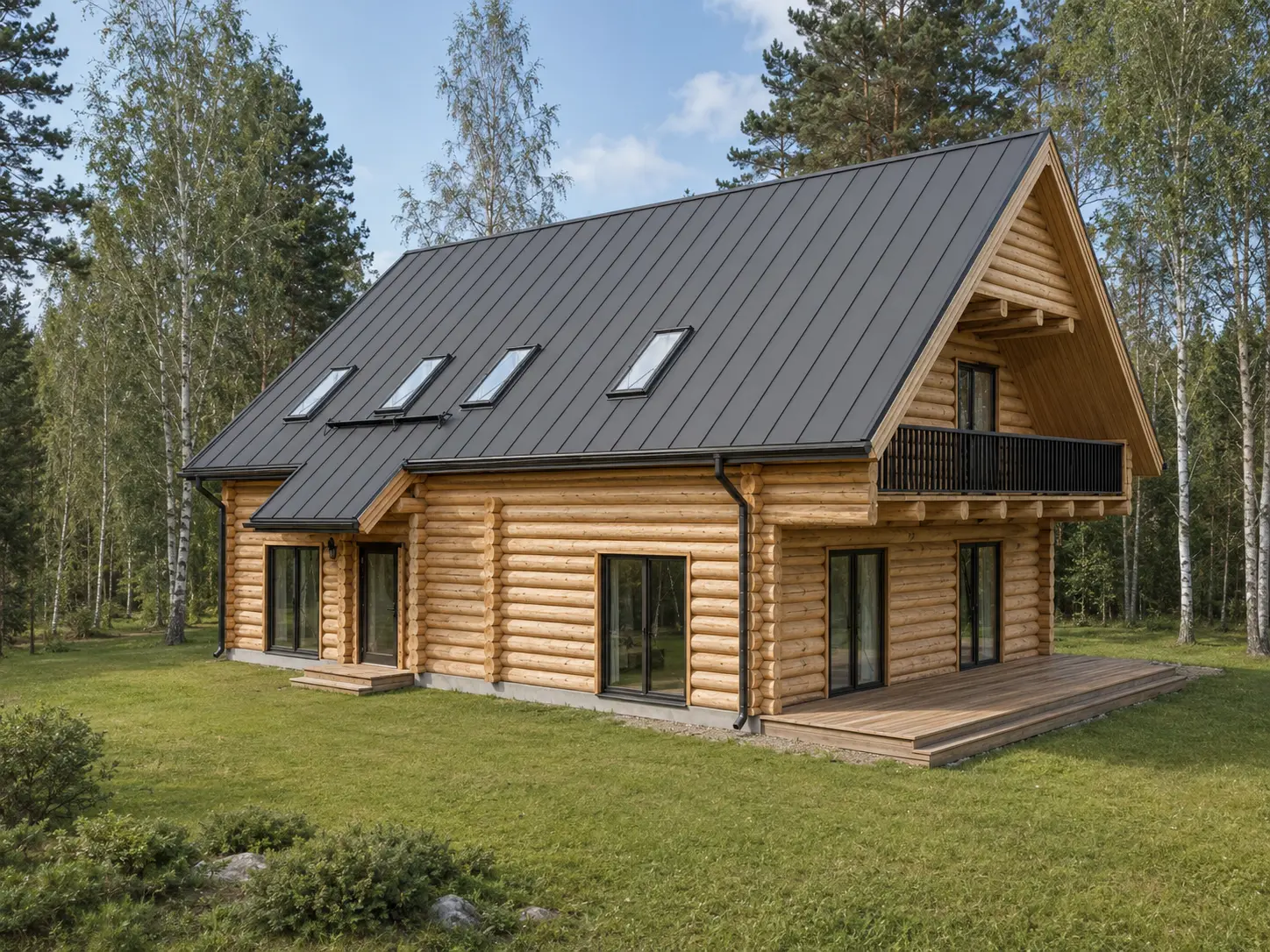 Uus palkmaja – Arhitektuurne projekt