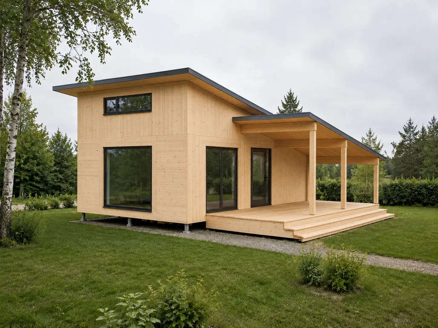 Suvila – CLT paneelidest suvila projekt