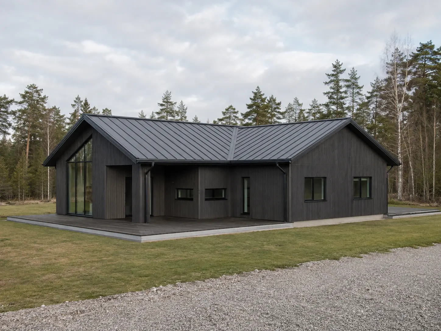 Tume puitelamu – Arhitektuurne projekt