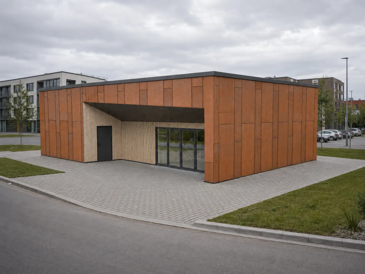 Väike ärihoone – Arhitektuurne projekt